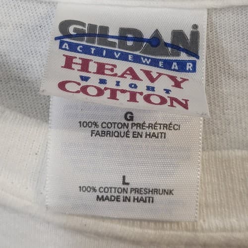 Pittsbugh Steelers Hines Ward 86 Tee Shirt L White Gold Graphics Gilden Cotton - Thumbnail 7