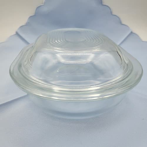Vintage Pyrex Refrigerator Dish 602-B Oval 602-C Lid & Grab Go 600-C - Thumbnail 4
