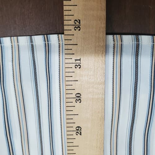 Johnson & Murphy Womens Blouse White XL Striped Menswear Office Tunic Length New - Thumbnail 10
