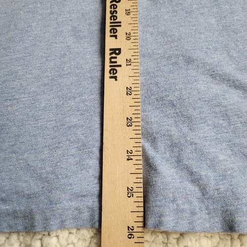 POLO Ralph Lauren Mens Shirt Light Blue L Lightweight Classic Long Sleeve Tee - Thumbnail 7