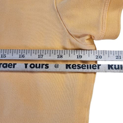 Lilly Pulitzer Womens Shirt Top Polo Orange XL Pima Cotton Spandex Golf Beach - Thumbnail 5