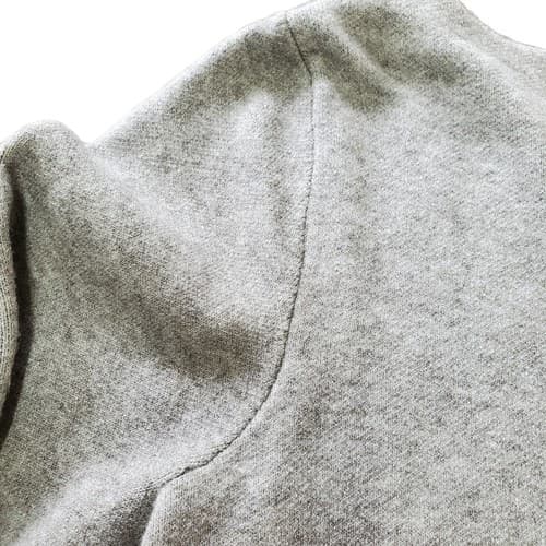 MAX STUDIO Womens Sweater Gray White S Long Cuffed Sleeve Viscose Blend Brushed - Thumbnail 4