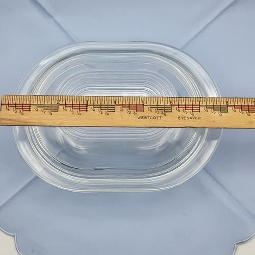Vintage Pyrex Refrigerator Dish 602-B Oval 602-C Lid & Grab Go 600-C - Thumbnail 12
