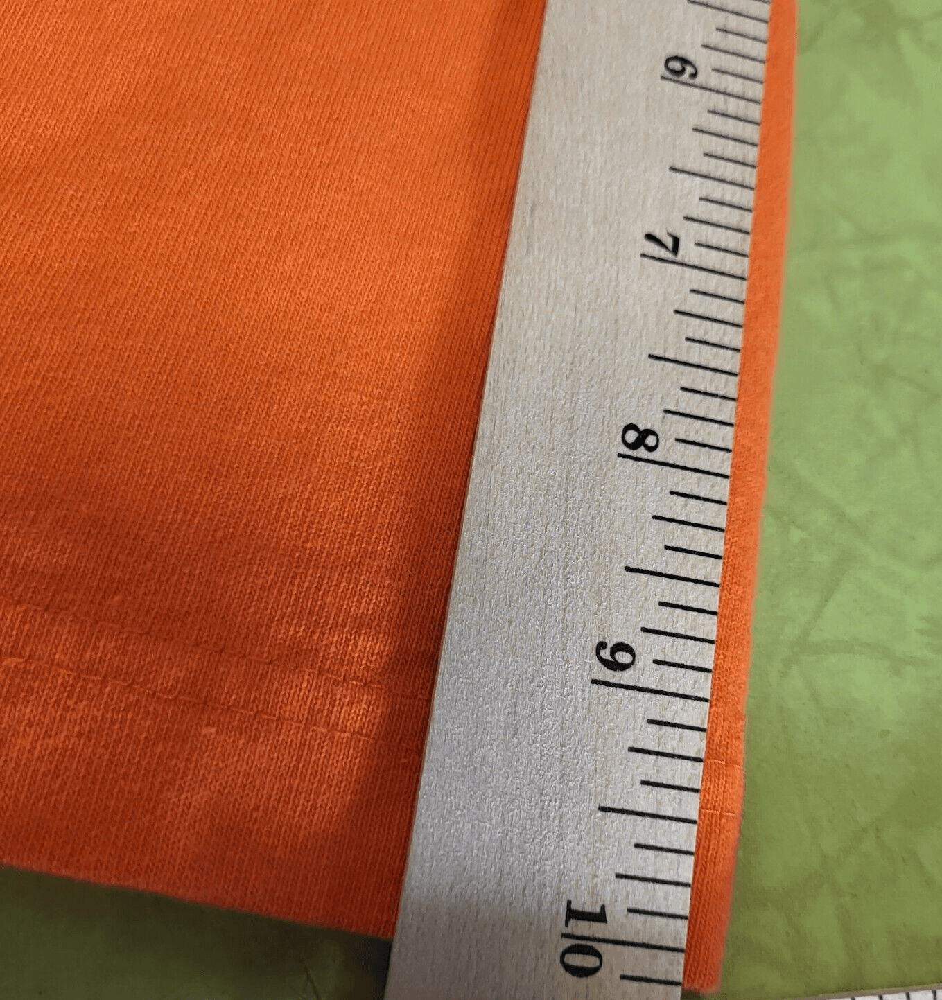 Carhartt Mens Tee Work Shirt 2XL Orange Heavy Cotton Pocket Logo Classic - Thumbnail 7