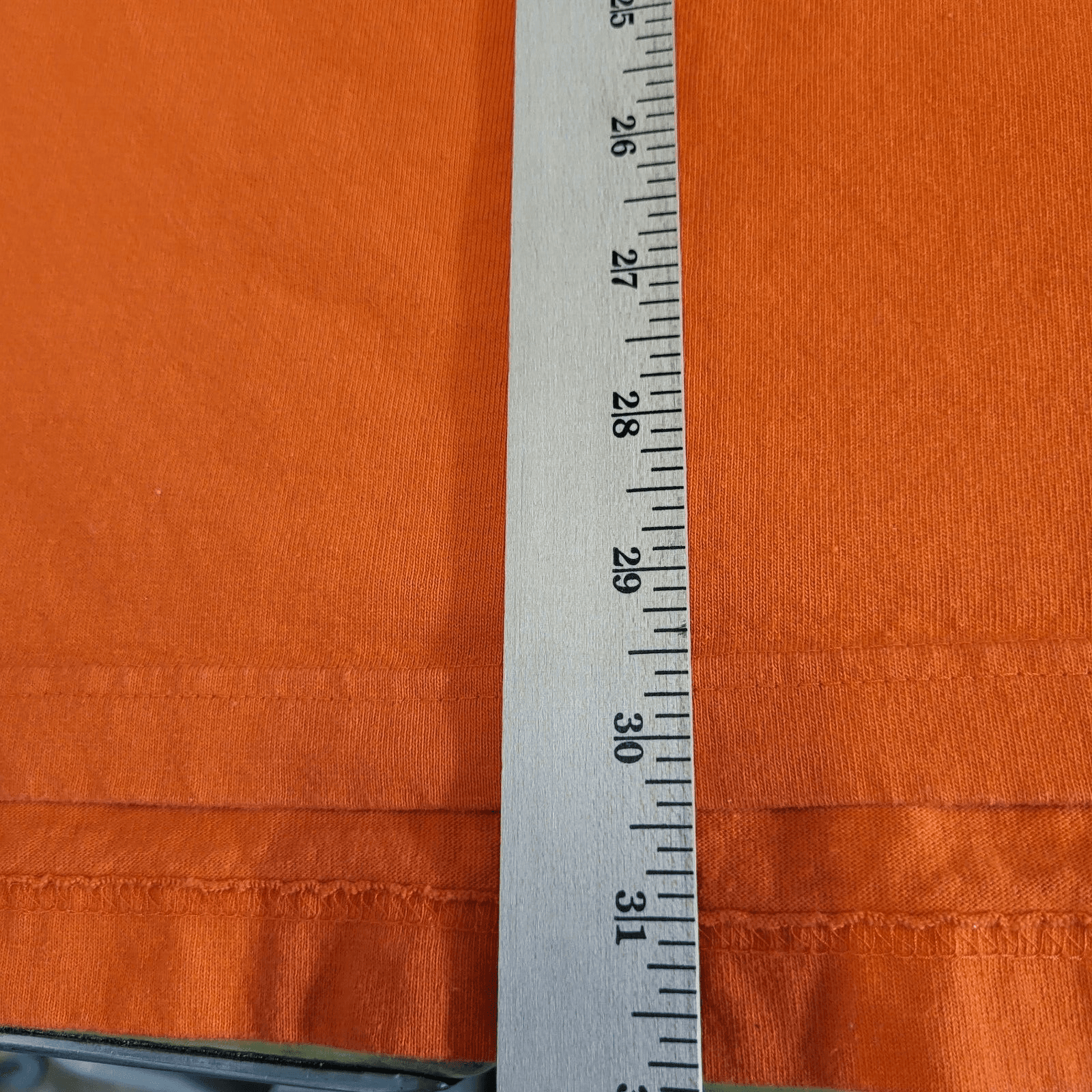 Carhartt Mens Tee Work Shirt 2XL Orange Heavy Cotton Pocket Logo Classic - Thumbnail 5