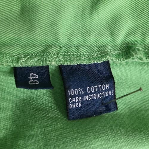 POLO Ralph Lauren Mens Shorts Lime Green 40 Cotton Classic Chino Flat Front - Thumbnail 9