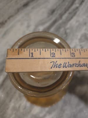 Vintage Imperial Glass Trumpet Vase Marigold Iridescent Morning Glory 8.5" - Thumbnail 12