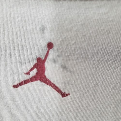 Jordan Mens Shirt White XL Tee Cotton Defensive Plan Black Red Graphics Advice - Thumbnail 5