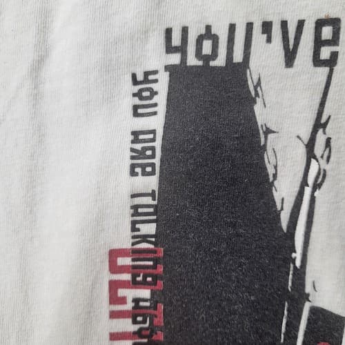 Jordan Mens Shirt White XL Tee Cotton Defensive Plan Black Red Graphics Advice - Thumbnail 9