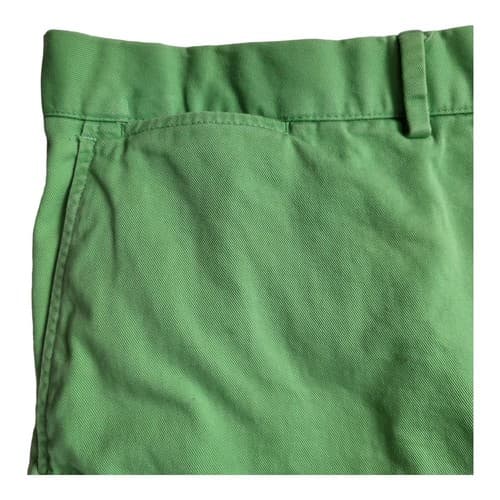 POLO Ralph Lauren Mens Shorts Lime Green 40 Cotton Classic Chino Flat Front - Thumbnail 6