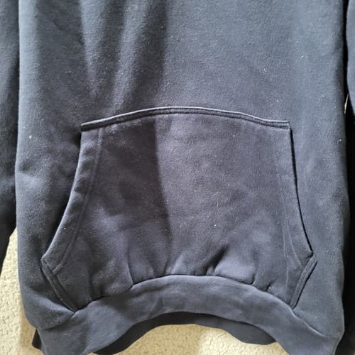 Penn State Nittany Lions Adult Hooded Sweatshirt L Blue White Cotton Blend Logo - Thumbnail 5