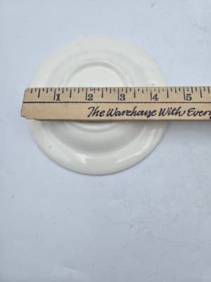 Vintage Risque Ashtray Adult Novelty 'Show Me Your Badge' Tobacciana Cartoon EUC - Thumbnail 5