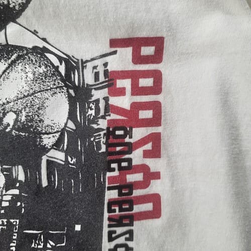 Jordan Mens Shirt White XL Tee Cotton Defensive Plan Black Red Graphics Advice - Thumbnail 12