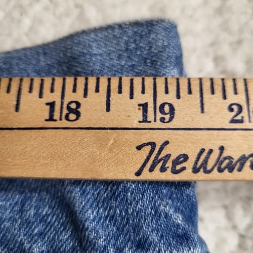 Carhartt Mens Jeans 40x30 Blue Darkstone Relaxed Fit Tapered Leg Work Comfort - Thumbnail 9
