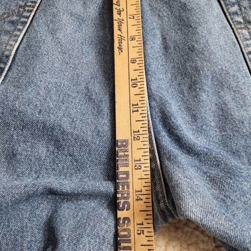 Carhartt Mens Jeans 40x30 Blue Darkstone Relaxed Fit Tapered Leg Work Comfort - Thumbnail 10