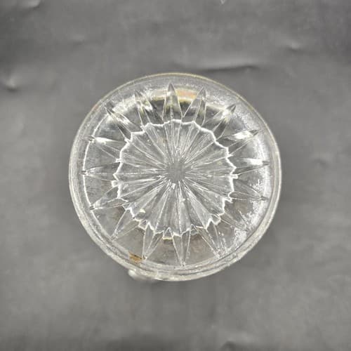 Imperial Glass Clear Swung Ripple & Ribbon Vase - Thumbnail 6