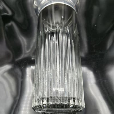 Vintage Cocktail Shaker Indiana Glass Barware Heavy Glass Bottom Aluminum Lid - Thumbnail 8