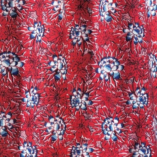 Suzanne Betro Weekend Womens Top Tunic Plus Red 1X Cold Shoulder Floral Spring - Thumbnail 4