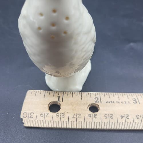 Lenox Quail Pheasant Porcelain Salt & Pepper Shakers Silver Beak Figural Spring - Thumbnail 11