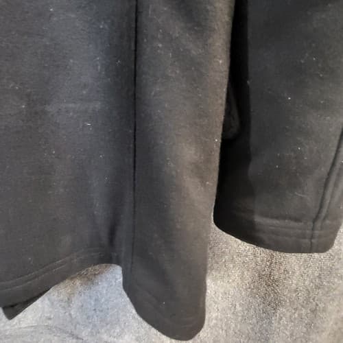 Ralph Lauren Mens Peacoat Black 40R Wool Blend Double Breasted Lightweight Lined - Thumbnail 9
