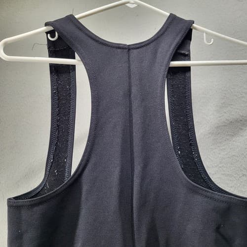Edelweiss Skiwear Womens One Piece Layer Black 10 Nylon Wool Stirrups Vintage - Thumbnail 3