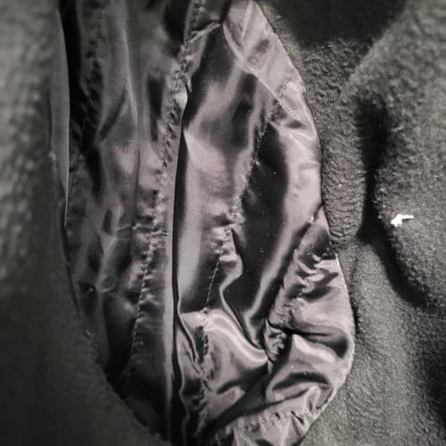Ralph Lauren Mens Peacoat Black 40R Wool Blend Double Breasted Lightweight Lined - Thumbnail 14