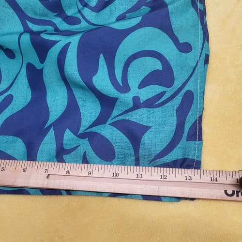 Kohls Mens Swim Shorts Blue XL Teal Pockets Elastic Waist Mesh Brief Boardshorts - Thumbnail 6