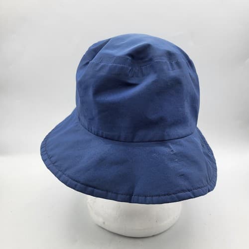 Forresters Hat Mens Bucket Hat Blue L Vintage 90 Lined Golf Fishing Boating USA - Thumbnail 2