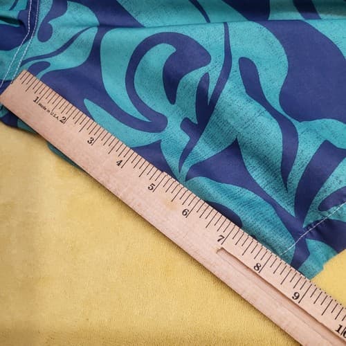 Kohls Mens Swim Shorts Blue XL Teal Pockets Elastic Waist Mesh Brief Boardshorts - Thumbnail 5