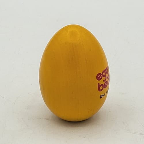 Vintage Fleischmens EGG BEATERS Yellow Wooden Egg Nabisco Foods Promotion RARE - Thumbnail 5