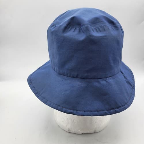 Forresters Hat Mens Bucket Hat Blue L Vintage 90 Lined Golf Fishing Boating USA - Thumbnail 3