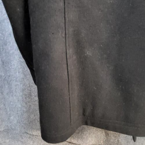 Ralph Lauren Mens Peacoat Black 40R Wool Blend Double Breasted Lightweight Lined - Thumbnail 10