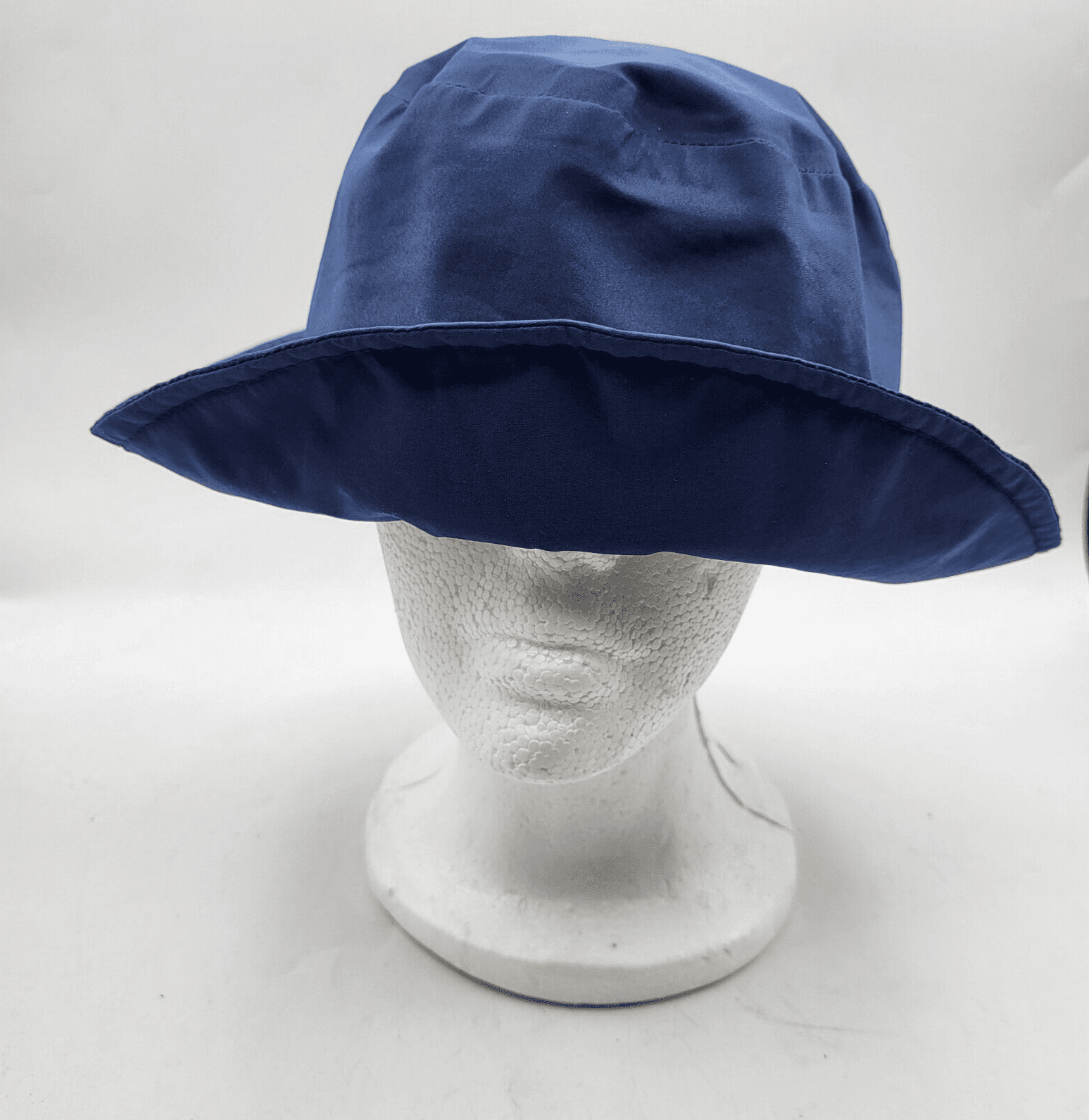 Forresters Hat Mens Bucket Hat Blue L Vintage 90 Lined Golf Fishing Boating USA - Thumbnail 6