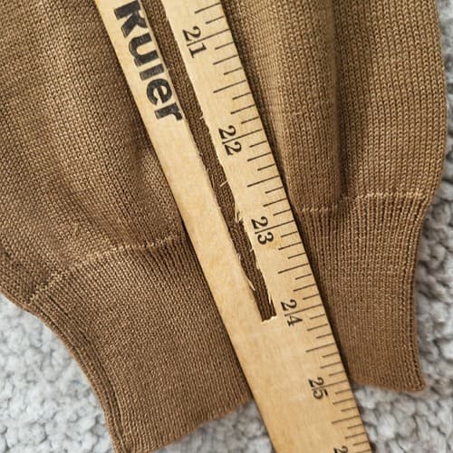 BOBBY CHAN Mens Argyle Golf Sweater Brown XL Long Sleeve Silk Cotton Blend - Thumbnail 10