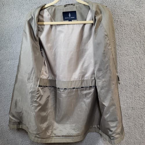 Misty Harbor Signature Womens Raincoat Taupe 10 Spring Lined Carcoat Pockets - Thumbnail 10