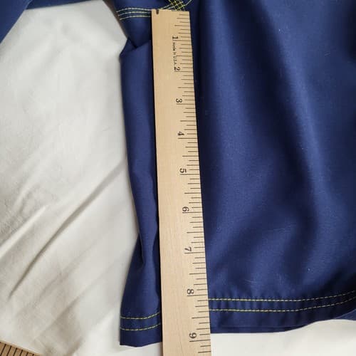 Nike Mens Swim Trunks Navy Blue Yellow XL Pockets Elastic Waist Mesh Lining - Thumbnail 11