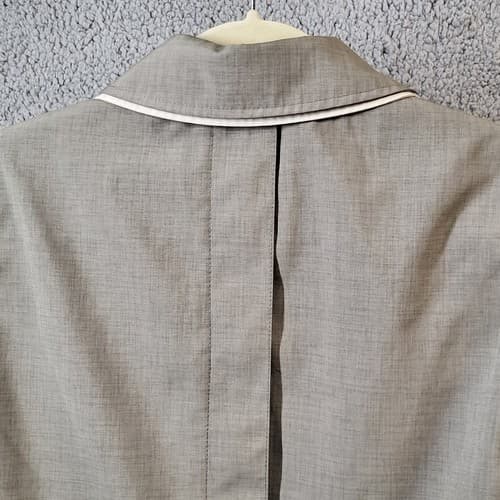 Misty Harbor Signature Womens Raincoat Taupe 10 Spring Lined Carcoat Pockets - Thumbnail 6