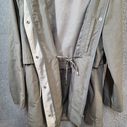Misty Harbor Signature Womens Raincoat Taupe 10 Spring Lined Carcoat Pockets - Thumbnail 11