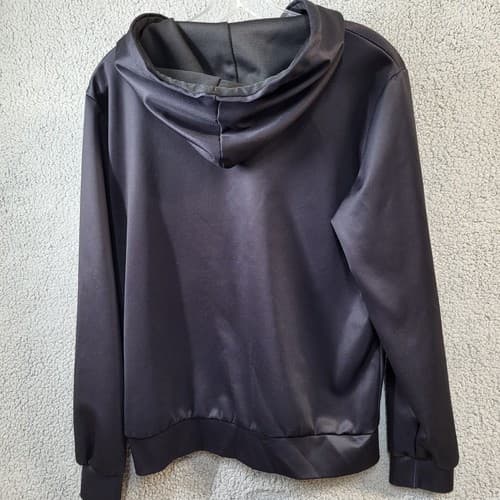 Haikyuu!! Pullover Hoodie Black Orange S Volleyball Team Sweatshirt Anime - Thumbnail 3