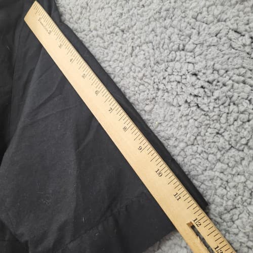 Zara Womens Dress Black L 10 Poplin Cotton Pockets Summer Lightweght Lagenlook - Thumbnail 12
