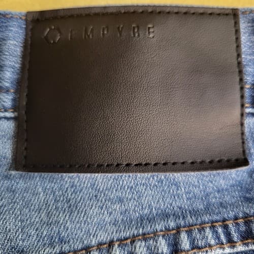EMPYRE Mens Jeans 32x31 Blue Stone Wash 5-Pocket Skeletor Destroyed Skinny Denim - Thumbnail 6