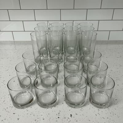 Libbey Province 24 Piece Glasses Goblets Set, 12-15.1oz/448ml 12-11.02oz/330ml - Thumbnail 6