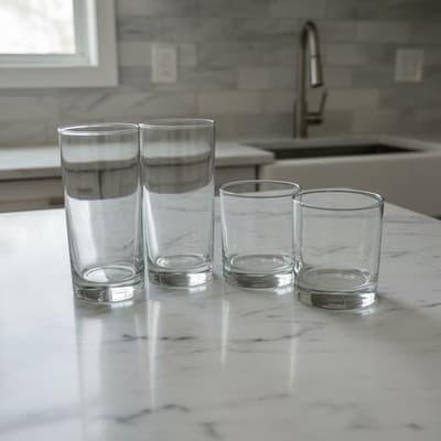 Libbey Province 24 Piece Glasses Goblets Set, 12-15.1oz/448ml 12-11.02oz/330ml - Thumbnail 2