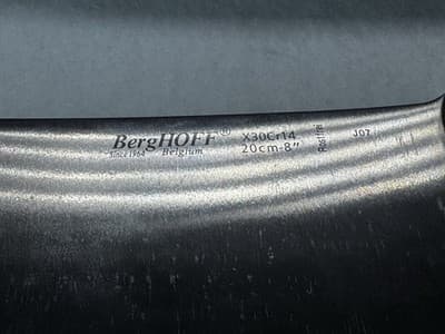 BERGHOFF 5-Piece Knife & Tool Set & Folding Chef Tool Bag Forged Stainless - Thumbnail 11
