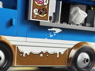 LEGO CITY #60452 DONUT TRUCK 196 PC. SET. NEW - Thumbnail 3