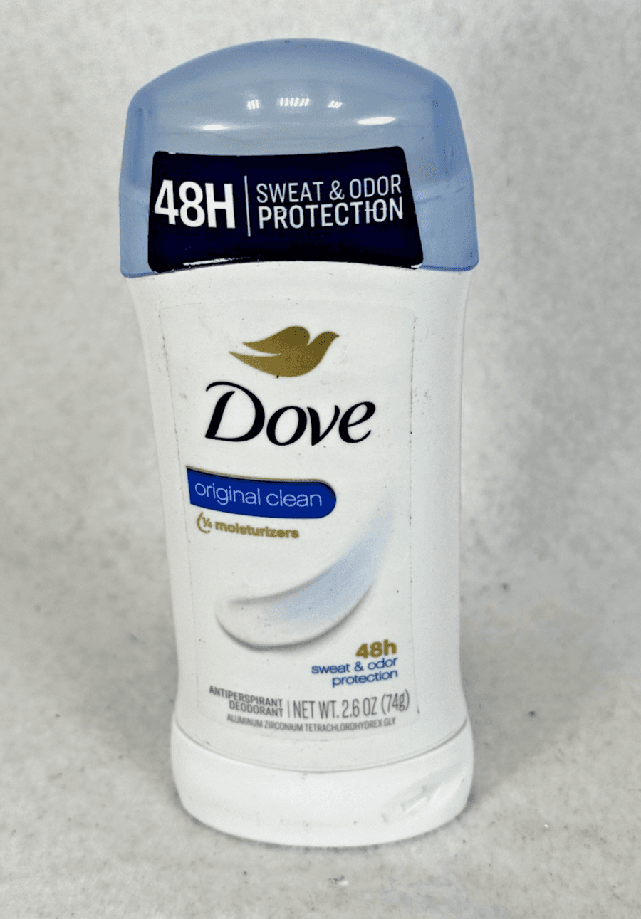 Dove Original Clean Antiperspirant Deodorant Invisible Solid 2.6 Oz Sweet & Odor - Image 1