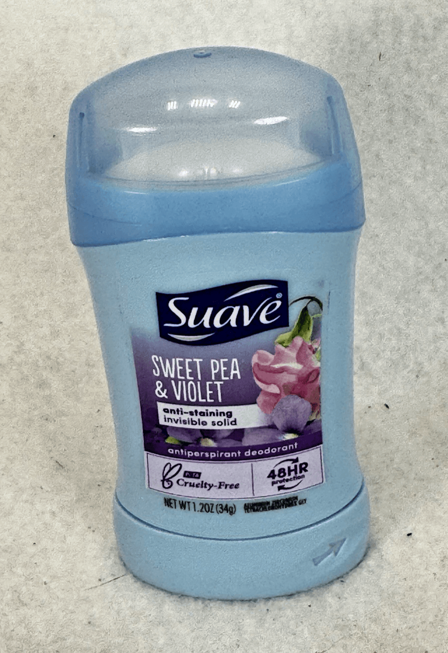 Suave Sweet Pea & Violet 48-Hour Antiperspirant & Deodorant - 1.2oz - Image 1