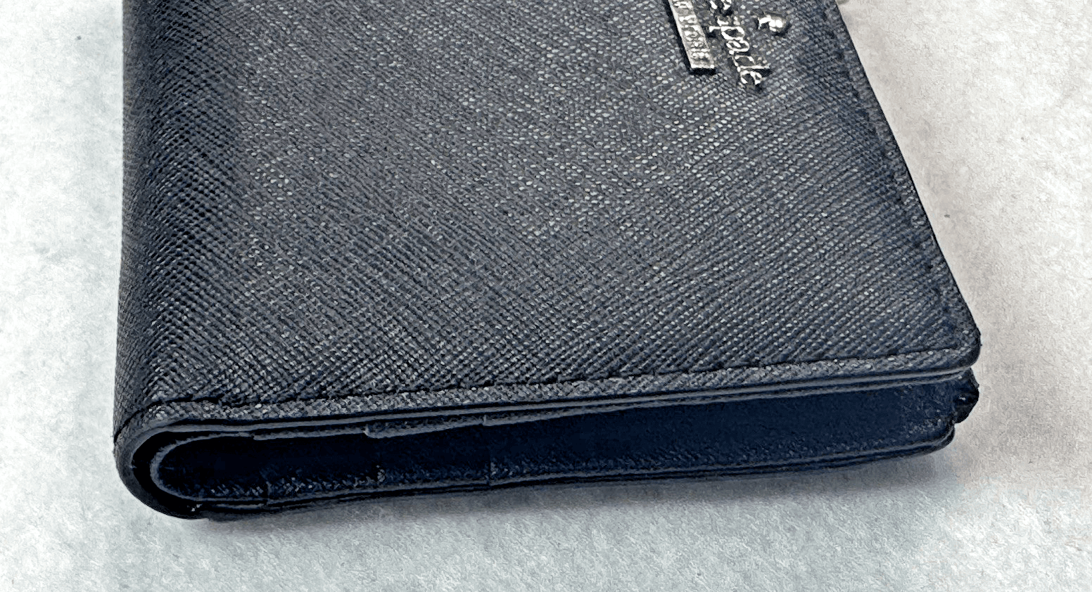 Kate Spade New York Bifold Leather Wallet - Black - Thumbnail 3