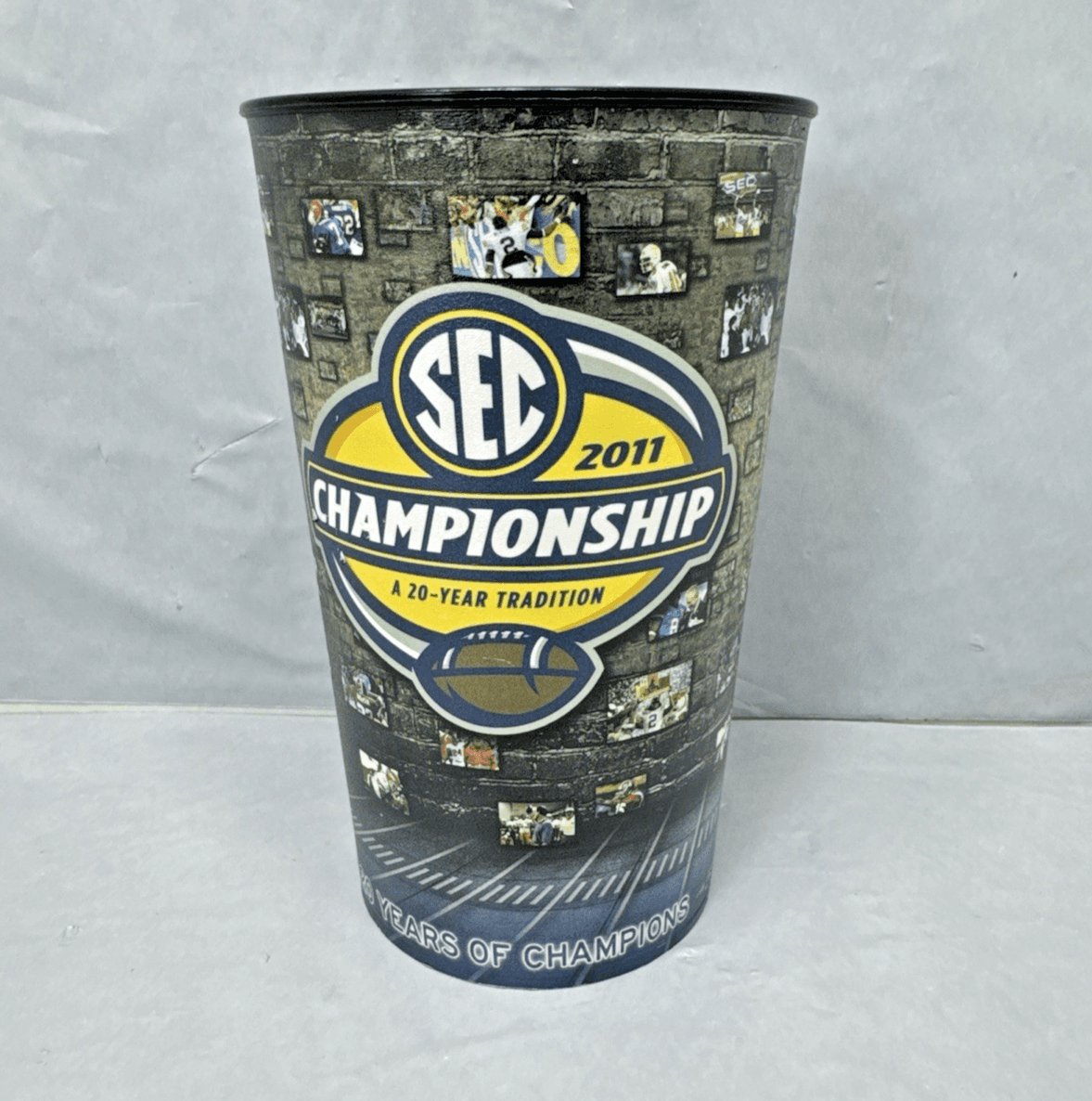 2011 SEC Football Championship Georgia dome 12.03.11 Plastic Cup - Image 1
