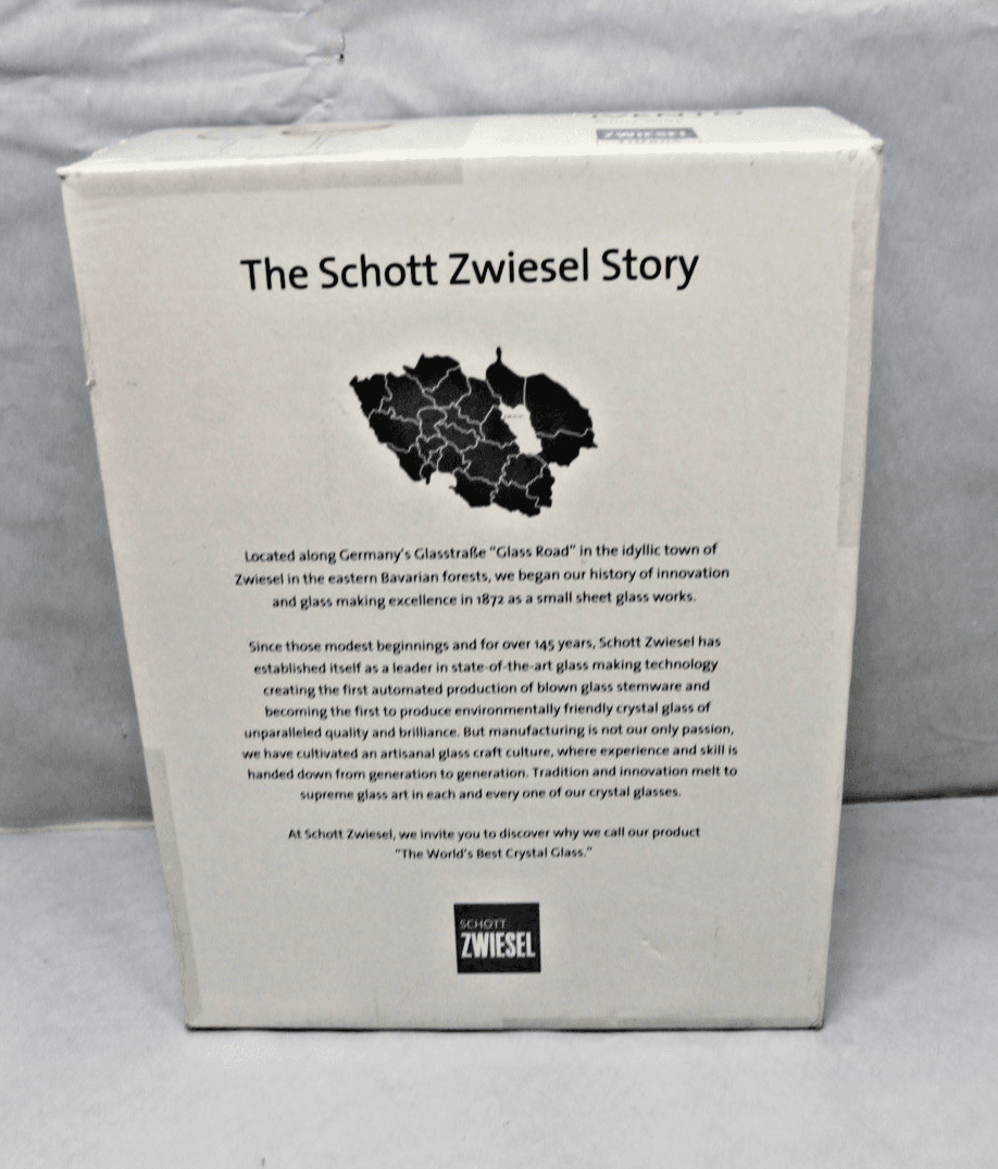2pk Schott Zwiesel White Wine Crystal Glasses 349ml 11.6oz Made In Germany BNIB - Thumbnail 3